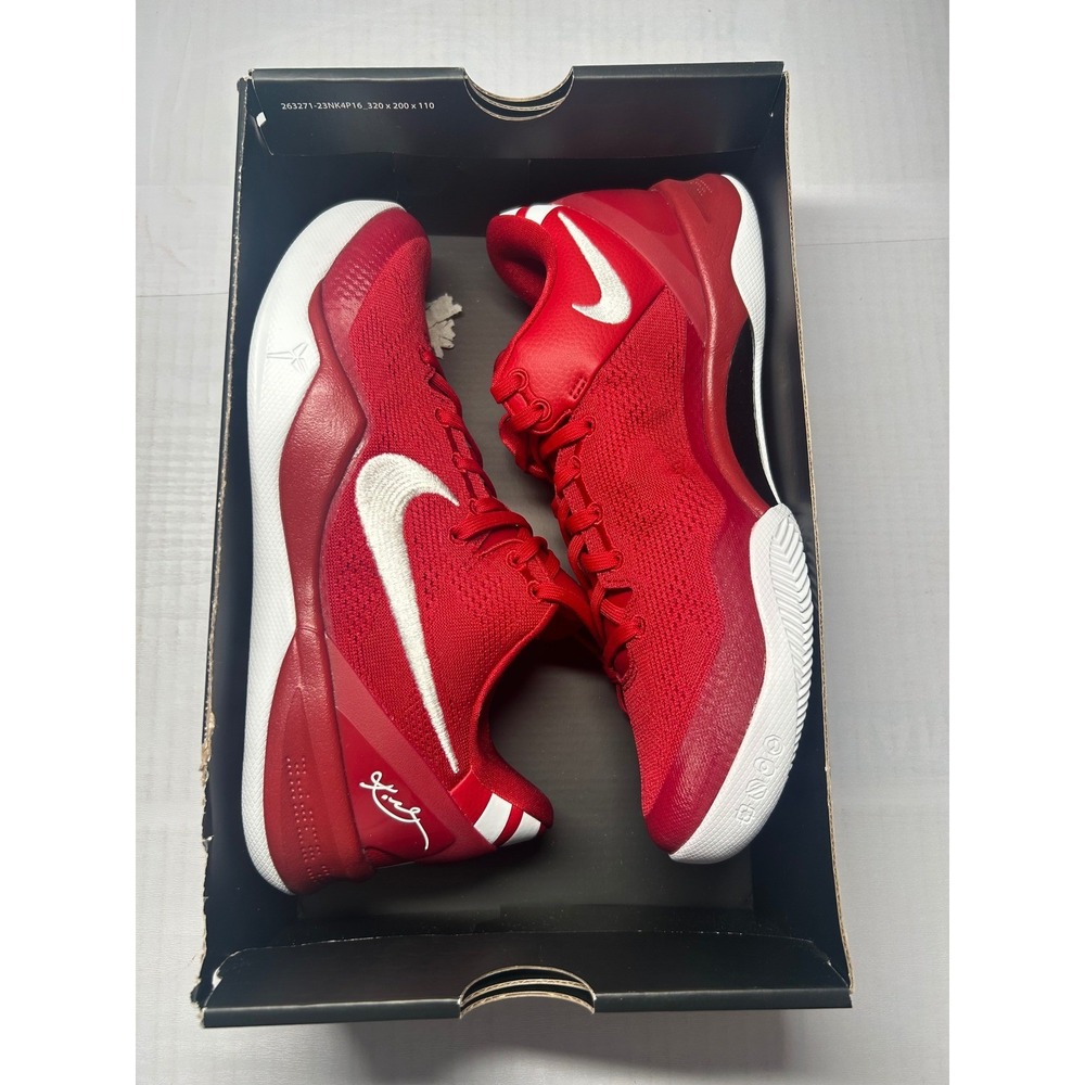 Nike Kobe Vlll Protro TB P Gym Red Size 7.5 HM6469 601 New/No Lid